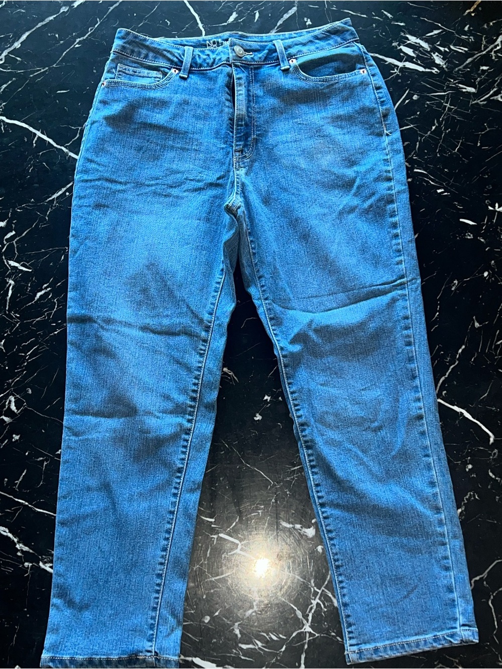 No Boundaries Straight Leg Blue Women's Jeans
